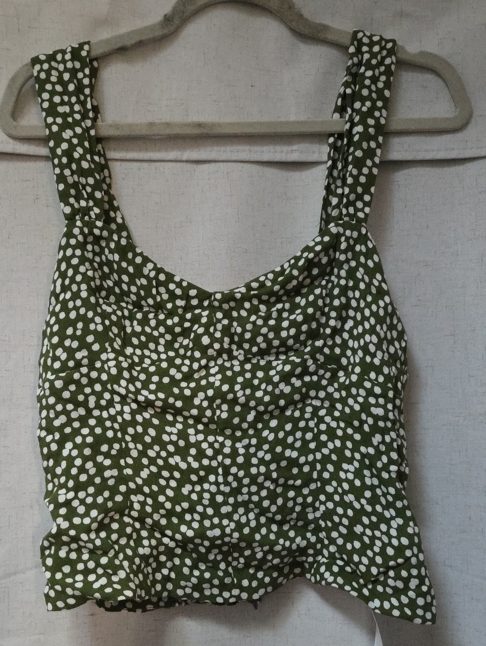 Reformation Green Dot Top, 12